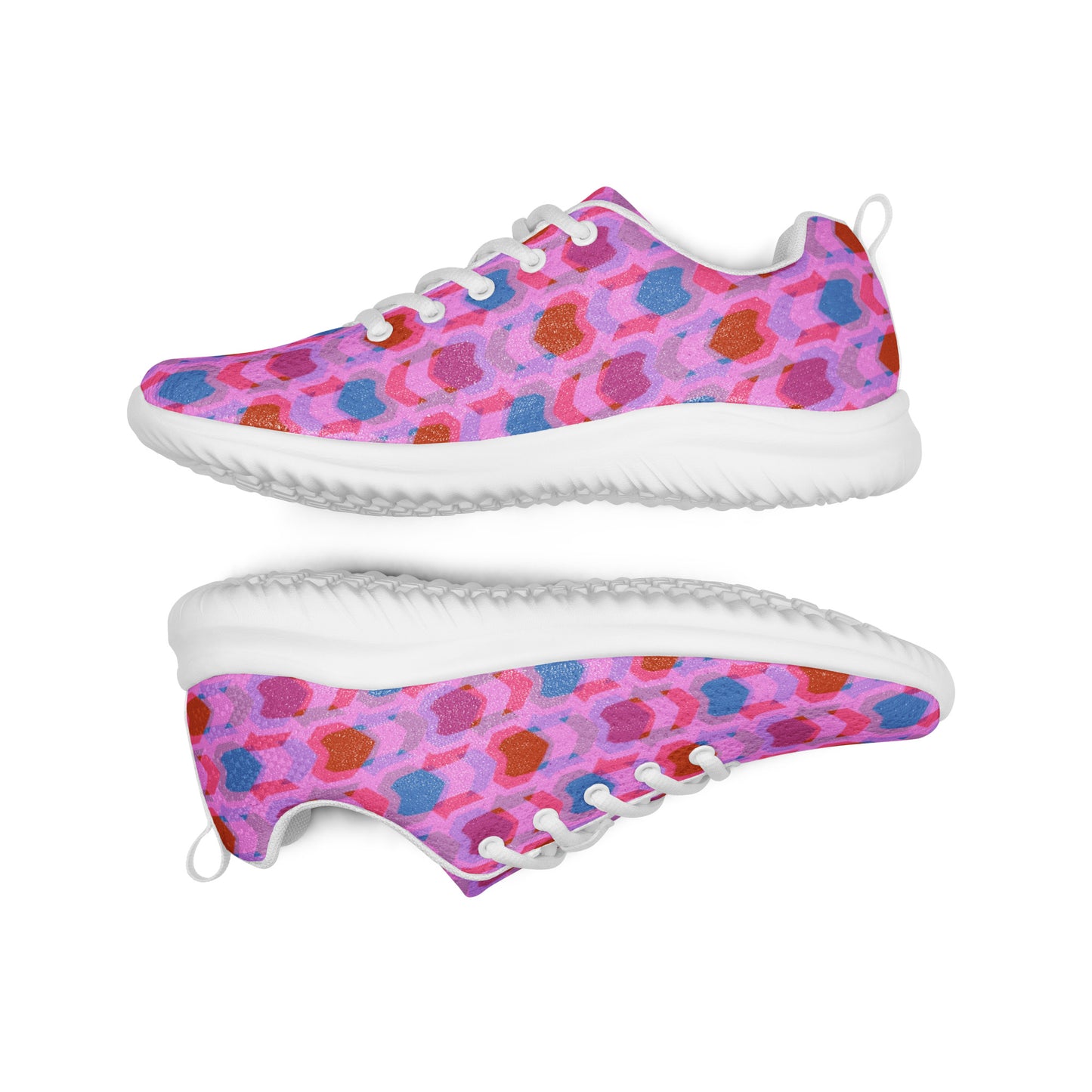 Women’s Athletic Shoes Heart Print