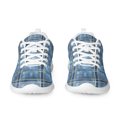 Women’s Athletic Shoes Windward Blue Plaid