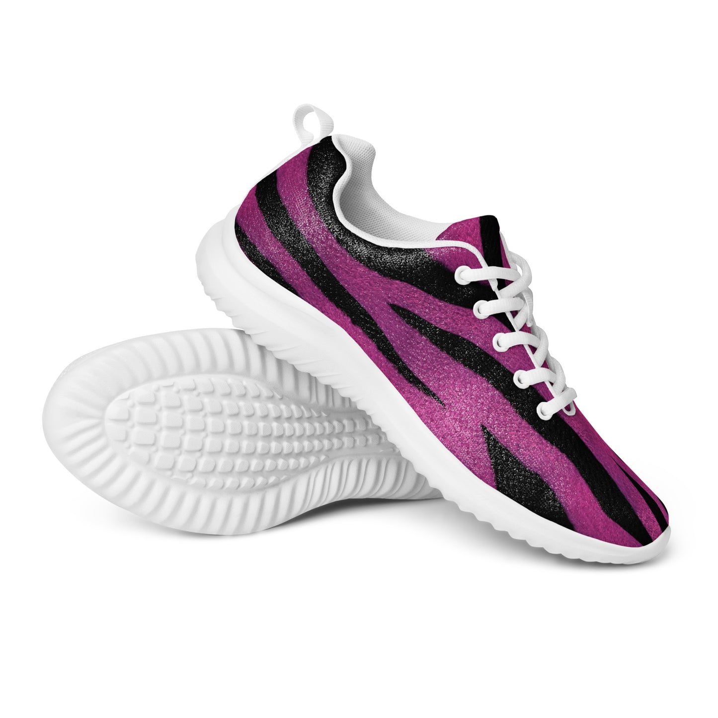 Women’s Athletic Shoes Purple Animal Print