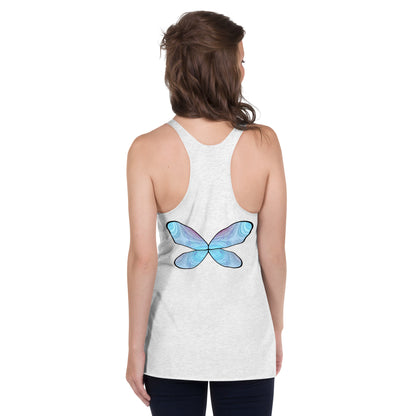 Women's Racerback Tank Fairy Wings