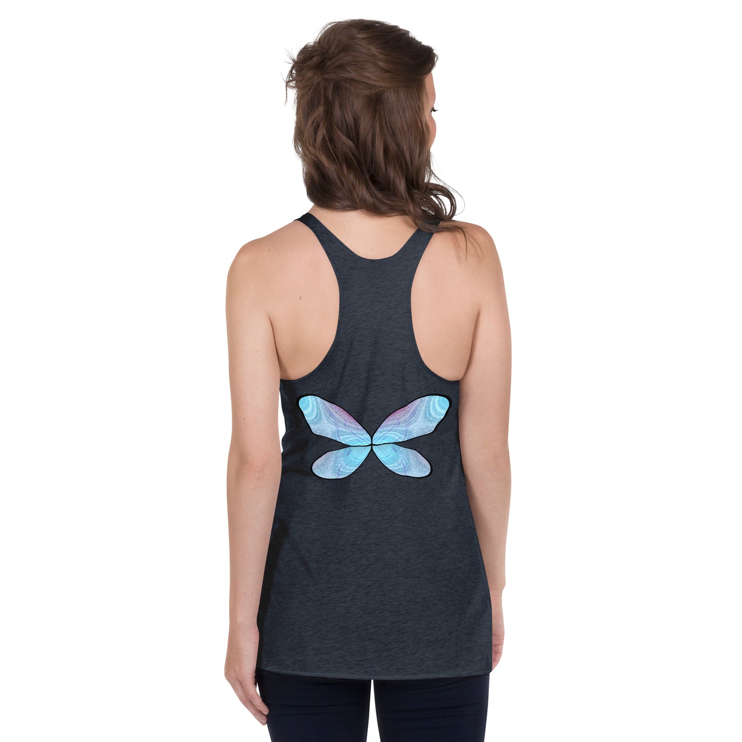 Women's Racerback Tank Fairy Wings