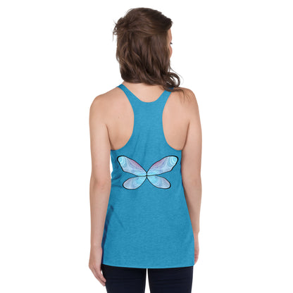 Women's Racerback Tank Fairy Wings