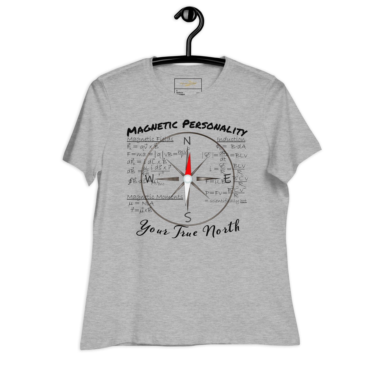 Women's Relaxed T-Shirt Magnetic Personality