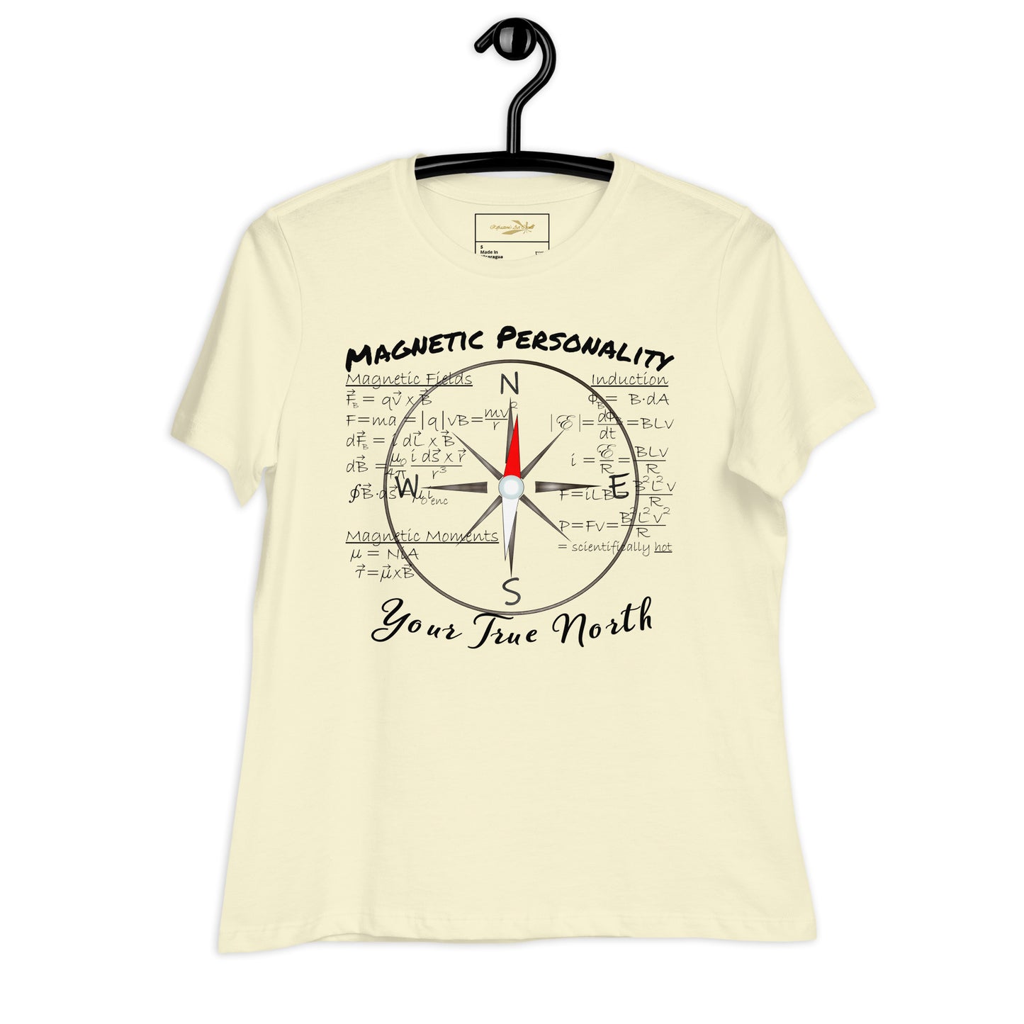 Women's Relaxed T-Shirt Magnetic Personality