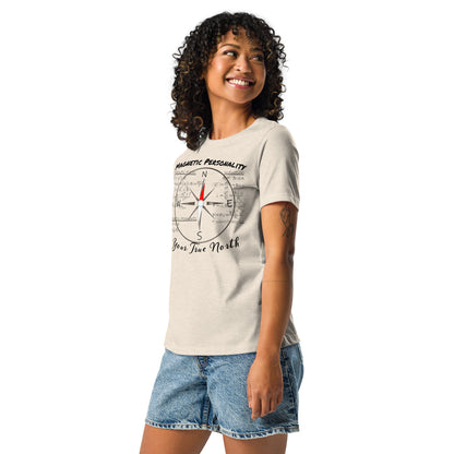 Women's Relaxed T-Shirt Magnetic Personality