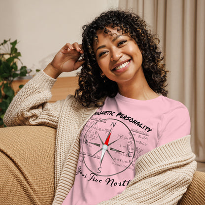 Women's Relaxed T-Shirt Magnetic Personality