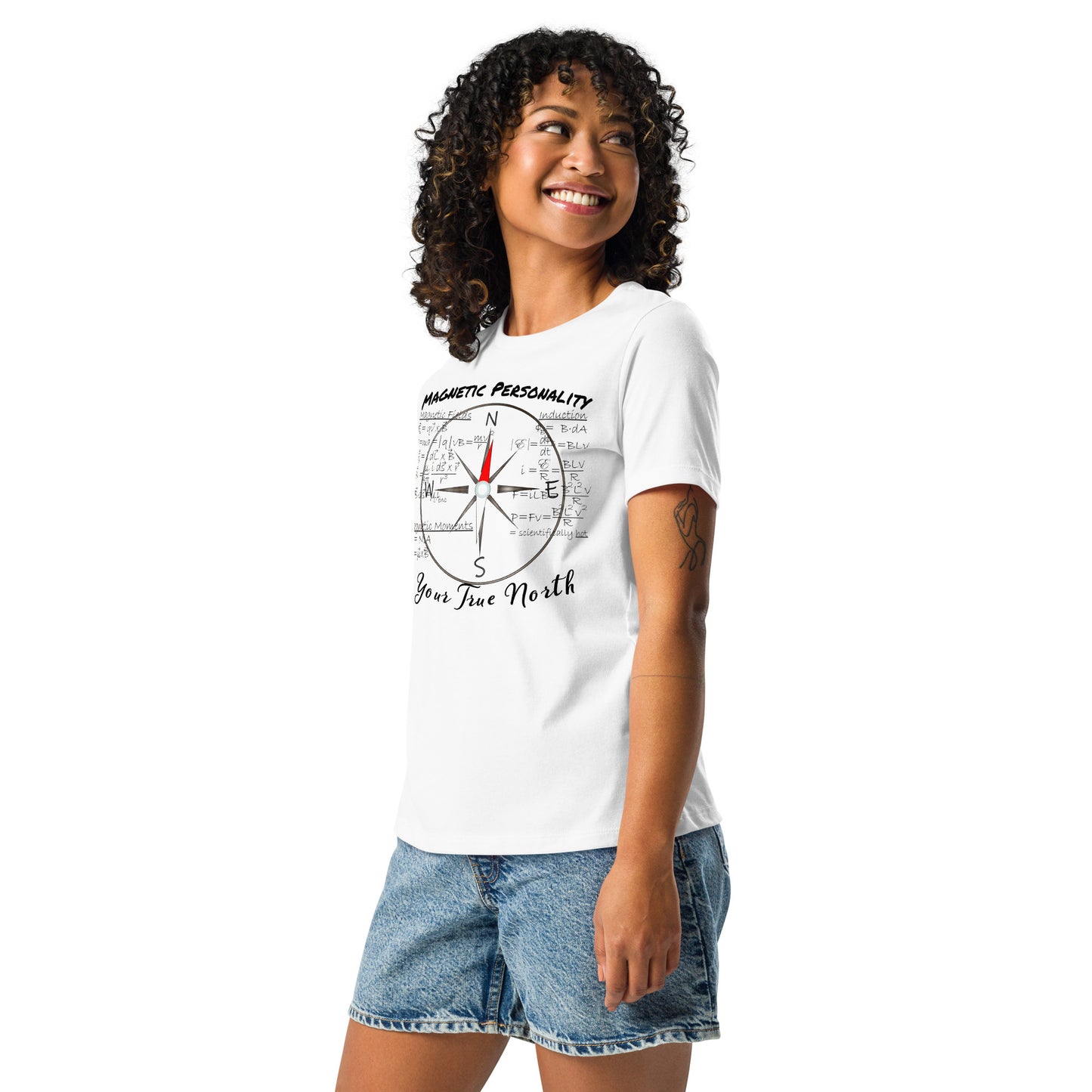 Women's Relaxed T-Shirt Magnetic Personality